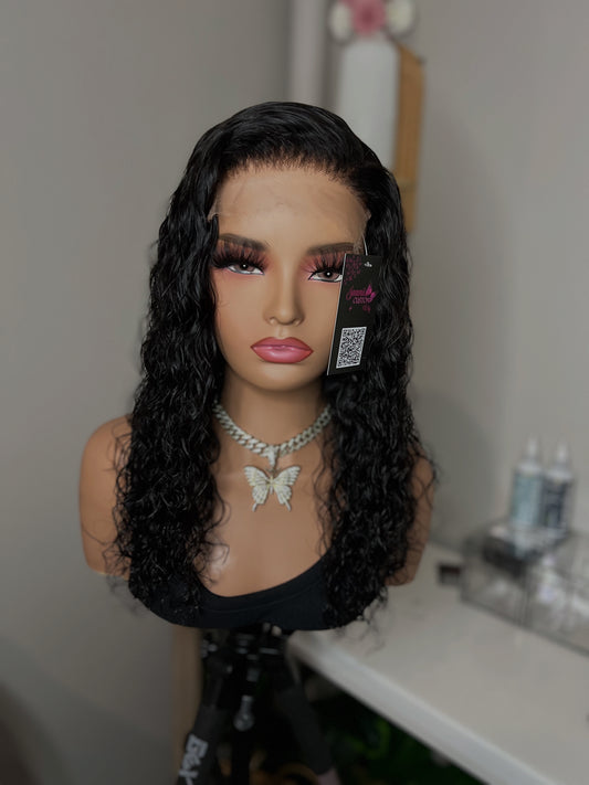 Ïness™️ | HD Lace 5x5 | Natural Wavy | 16" | 180% Density