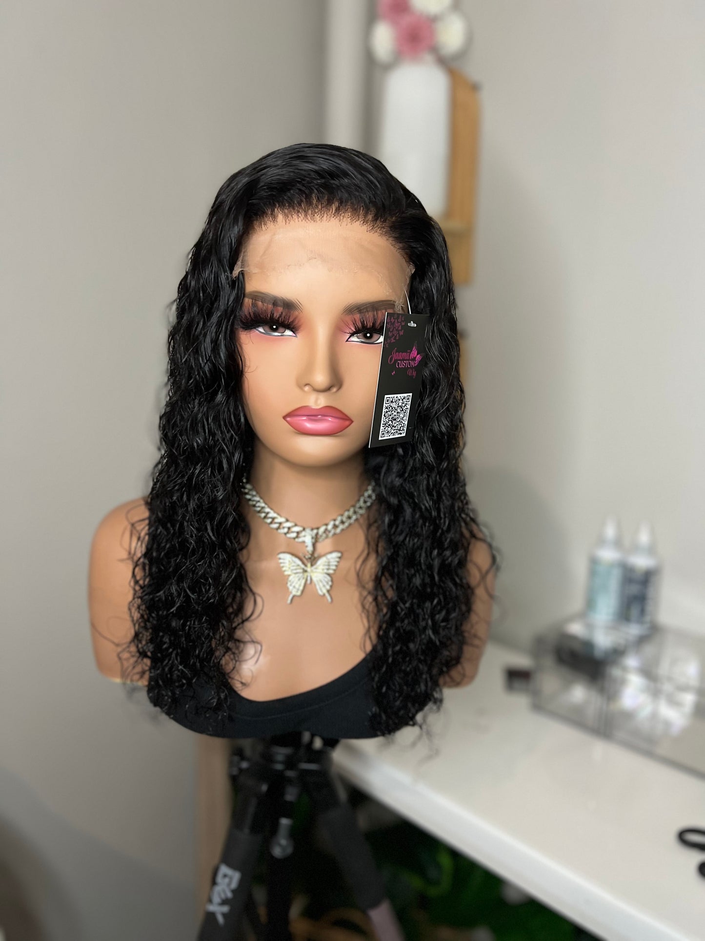 Ïness™️ | HD Lace 5x5 | Natural Wavy | 16" | 180% Density