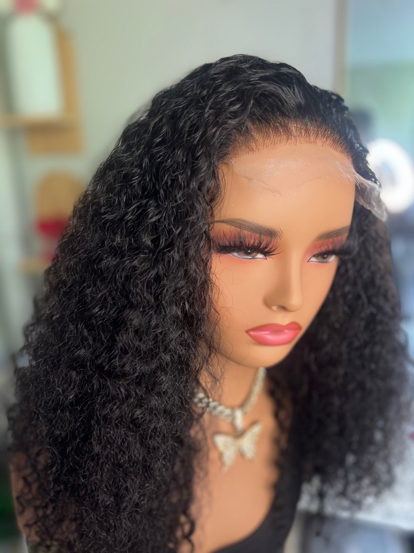 Athéna™️ | HD Lace 5x5 | Water Wavy | 18" | 180% Density