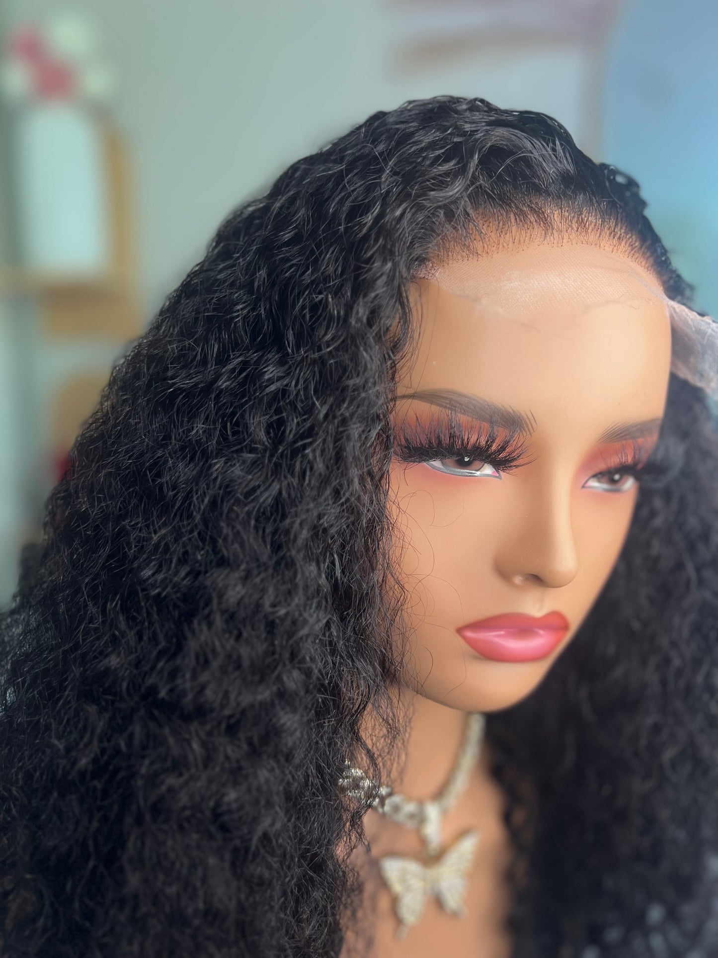 Athéna™️ | HD Lace 5x5 | Water Wavy | 18" | 180% Density