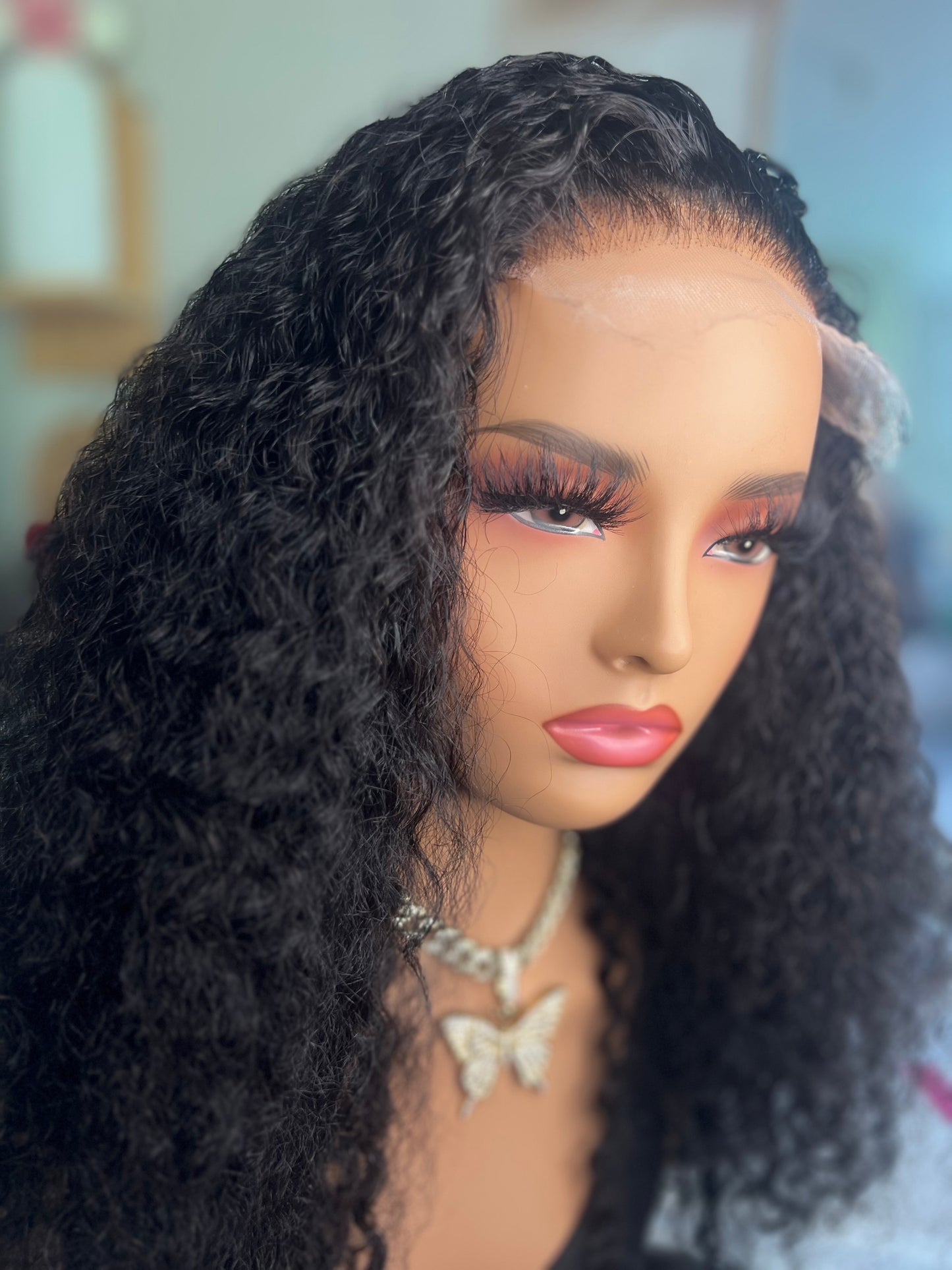 Athéna™️ | HD Lace 5x5 | Water Wavy | 18" | 180% Density