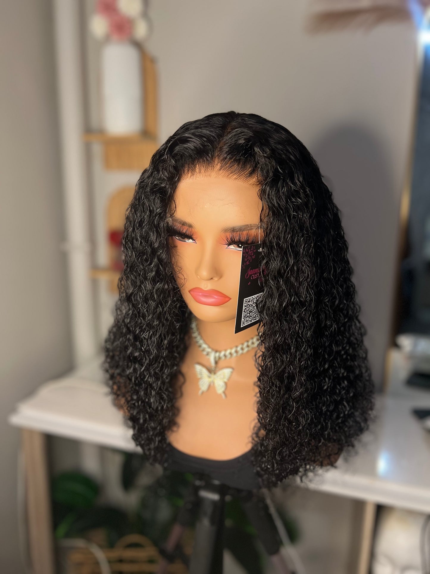 Athéna™️ | HD Lace 5x5 | Water Wavy | 18" | 180% Density